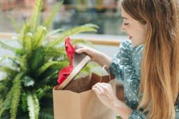 side-view-girl-looking-shoes