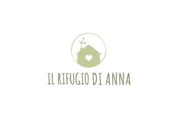 Logo di &ldquo;Il Rifugio di Anna&rdquo; su sfondo bianco